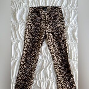GUESS CHEETAH PANTS
